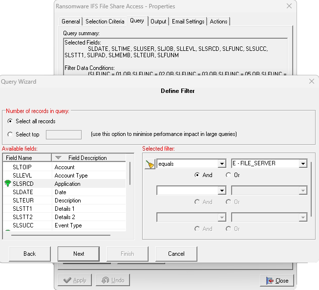 IBM i IFS Fileshare Ransomware Report