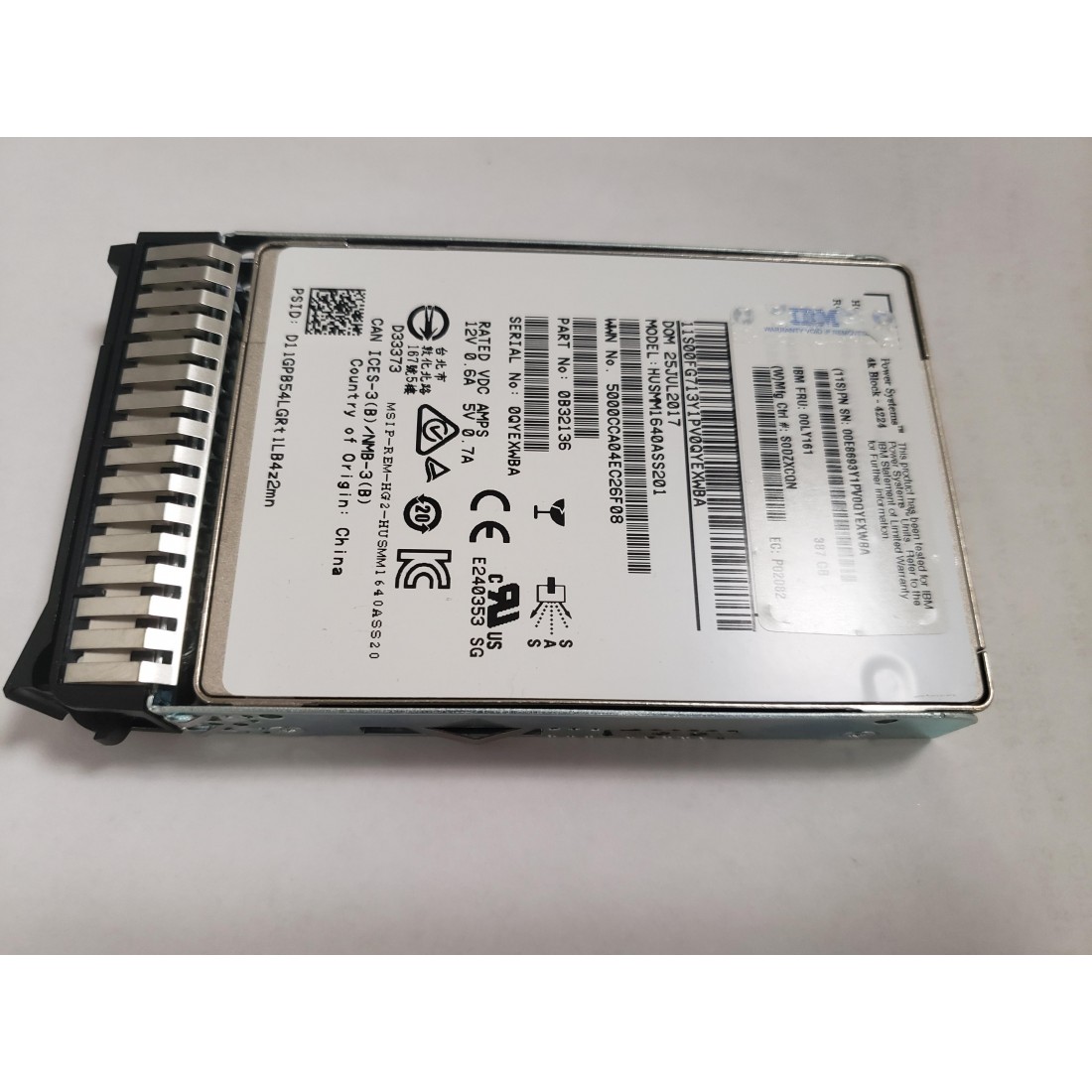 931gb Mainstream Sas 4k Sff 3 Ssd For Ibm I