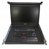 7316-TF4 18.5-Inch Flat Panel Rack-Mounted Monitor and Keyboard